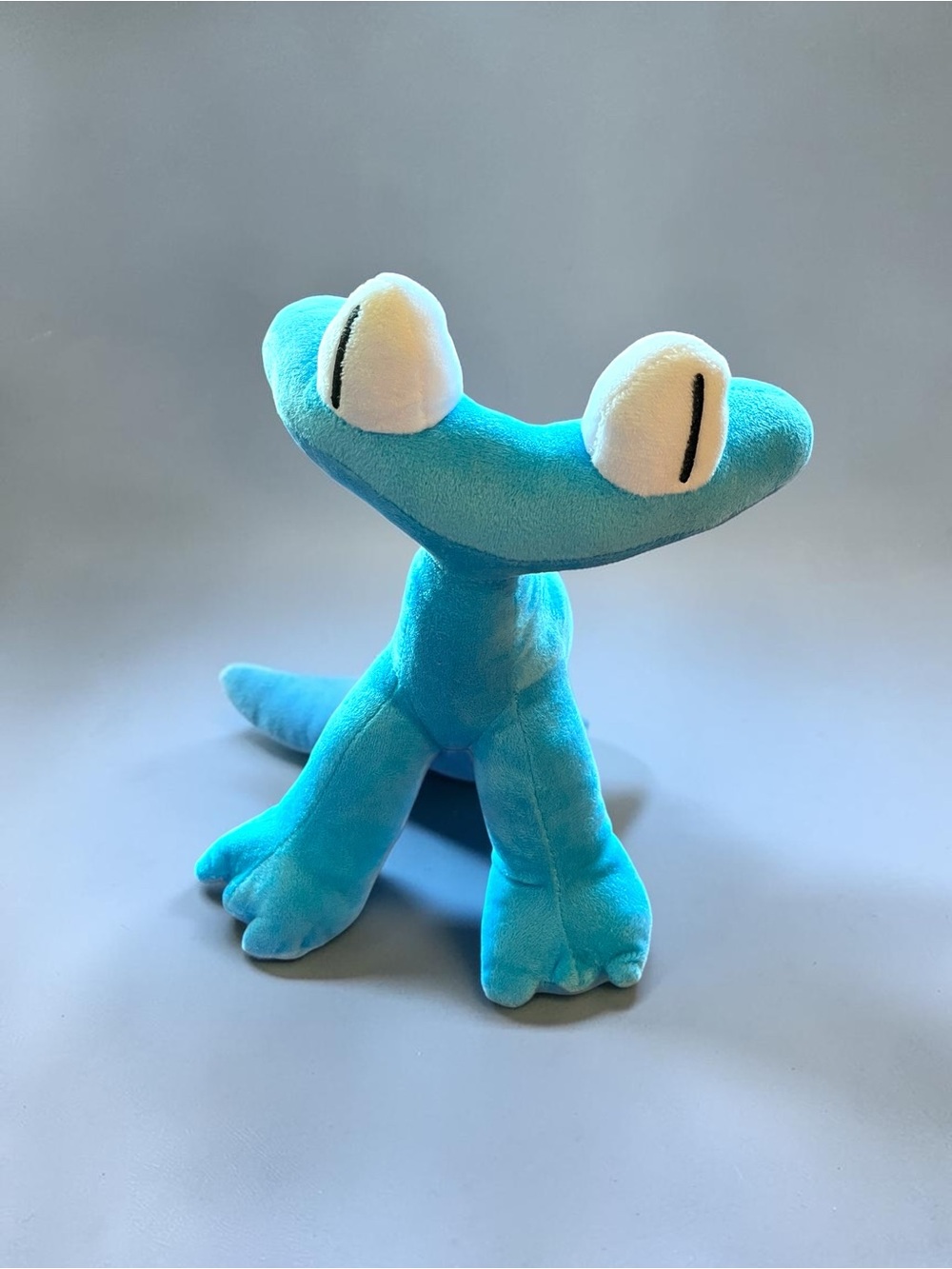Cyan Blue Plush Toy RAINBOW FRIENDS Cartoon Anime Game Character Stuffed